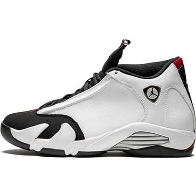 Jordan 14 Retro Black Toe 2014 487471-102 41