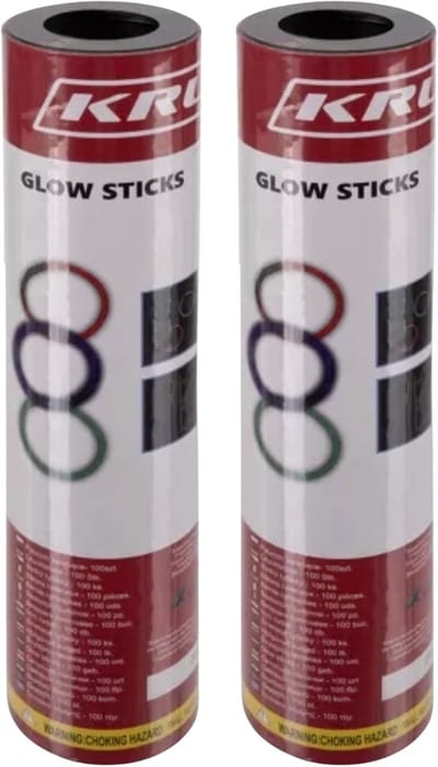 Toppers - Kruzzel Glow sticks - 200x stuks - multi color - L20 cm - buigbaar - glow in the dark
