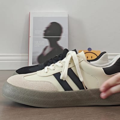 Paar retro Duitse trainingsschoenen canvas schoenen boardschoenen 35 zwart