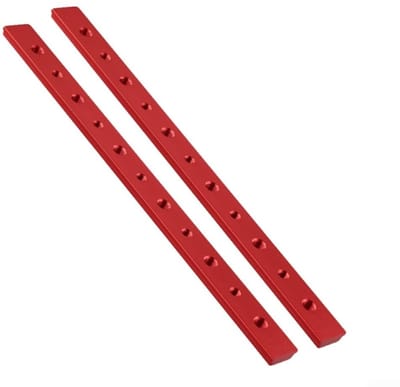 Dailygoods- T-sleuf Schuifregelaar 300 mm - Aluminium T-track - Verstekspoor - Jig T Schroefarmatuur - Houtbewerking - Eenvoudige installatie