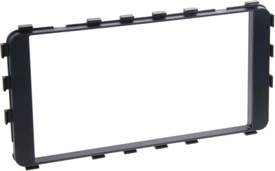 2-DIN Paneel geschikt voor Toyota Yaris (XP9) 01/2006-10/2011 Kleur: Zwart