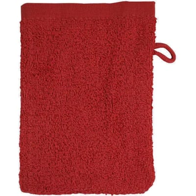 The One Towelling Washand - 16 x 21 cm - Washandje - 100% Katoen - Burgundy