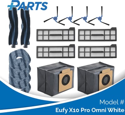 Eufy X10 Pro Omni White Onderhoudsset (Plus.Parts® alternatief voor T29G00R1)