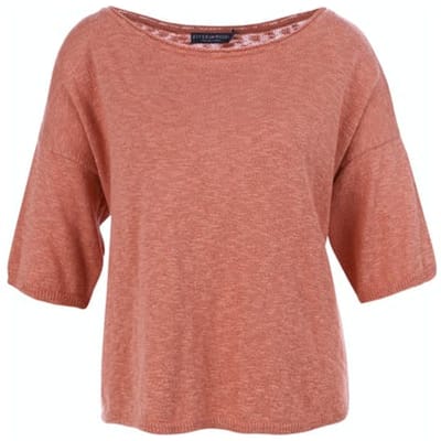 River Woods Crew Neck Loose Swt Ss Pink Größe: XL | Blusen Outlet | Damen | Rosa
