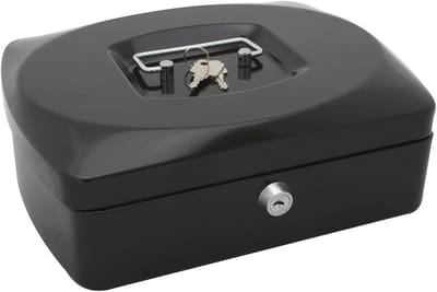 Geldcassette 205 x 160 x 85 mm - Krasbestendig en Veilig met Sleutels