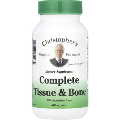 Christopher's Original Formulas, Supplement voor Weefsel- en Botgezondheid, 440 mg, 100 Veggie Caps