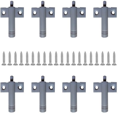 Dailygoods- Scharnier Sluitdemper 10 Stuks - Deurbuffer - Zacht Sluiten - Geluidsreductie - Eenvoudig te Installeren - Geschikt voor Keukens/Baden