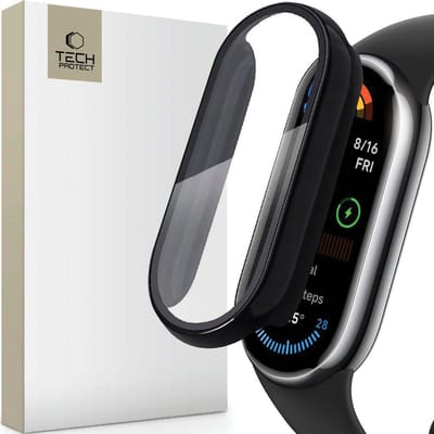 Tech-Protect Defense360 Case for Xiaomi Smart Band 9 / 9 NFC - Black