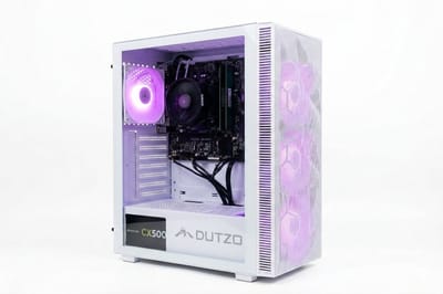 Gaming pc wit - AMD Ryzen 5 3400G - 8GB RAM - 480GB SSD + 500GB HDD - Roblox - Minecraft