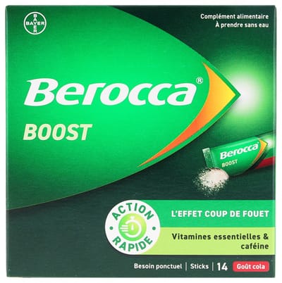 Berocca Boost 14 Sticks (Smaak : Cola)