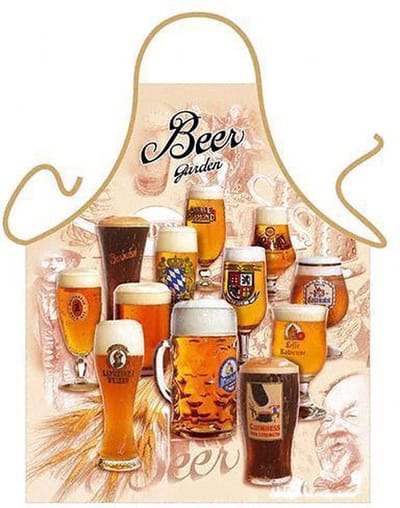 Beer Garden - Leuke Funny schort keukenschort