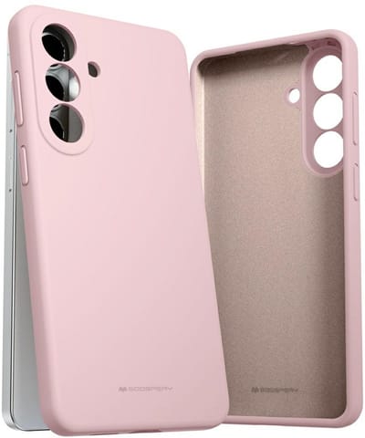 Mercury Siliconen Hoesje Voor Samsung Galaxy S26+ Met Magsafe Roze-Zand
