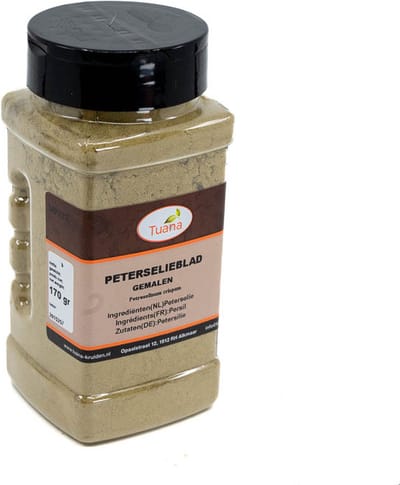 Tuana Kruiden - Peterselie Gemalen - Strooibus 140 Gram - Tuanashop - MP-P-0021