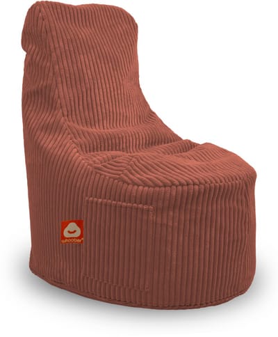 Whoober Nice – Stoel Zitzak – Bordeaux Rood dik ribfluweel – Comfortabel & Duurzaam