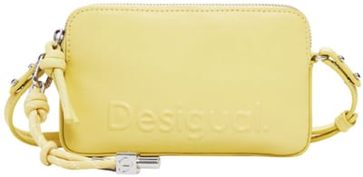 Desigual Schoudertas Julia Crossbody Bag Amarillo Pastel Lichtgeel