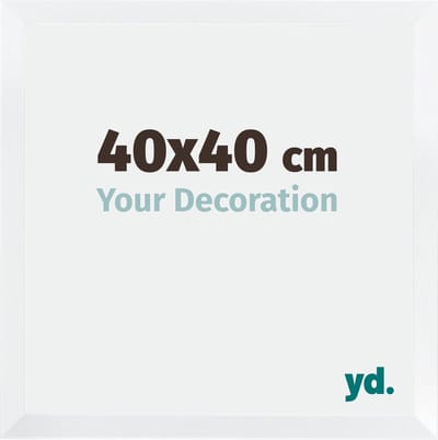 Your Decoration - Fotolijst 40x40 cm - MDF - Wit Mat - Catania