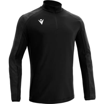 Macron Naryn Ziptop Kinderen - Zwart | Maat: 7-8 Y