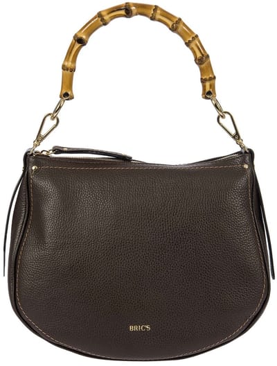 BRIC'S schoudertas Gondola Margherita Gardenia Bag Ebony donkerbruin