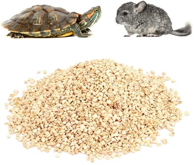 Dailygoods- Huisdierenbeddengoed Hoogwaardige Kwaliteit - Maïskolfkorrels - Stofvrij - Veilig voor Huisdieren - Geschikt voor Hamsters/Eekhoorns - Eenvoudig te Vervangen - Beddengoed
