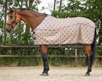 QHP Vliegendeken Summer focus - maat 165/215 - taupe