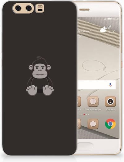 Huawei P10 Plus Telefoonhoesje met Naam Gorilla