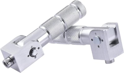 Motorfiets Voetsteunen - Opvouwbare Pedalen - Rijden Verbeteren - Antislip Ontwerp - M8 Schroefdraad - Zilver