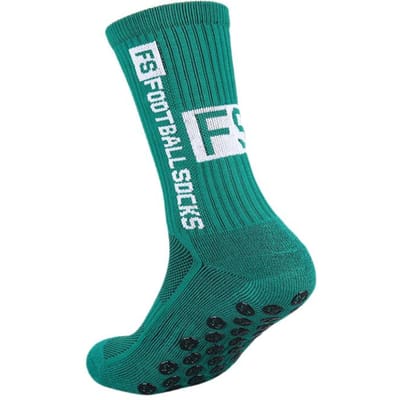 Antislip Voetbalsokken FS Antislip Voetbal Basketbal Tennis Sport Grip Fietsen Rijden Medias Antislip Voetbal groen