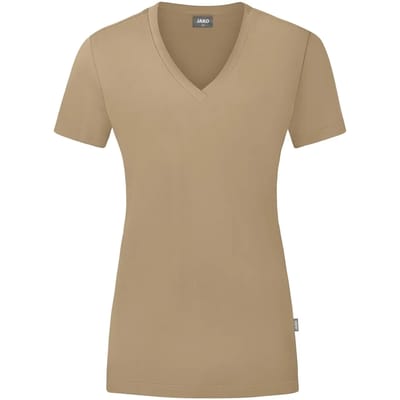 Jako Organic T-Shirt Dames - Zand | Maat: 34