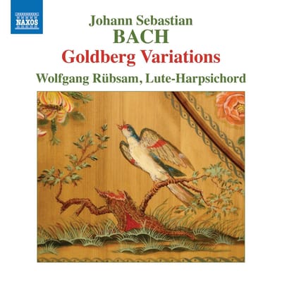 Wolfgang Rübsam - J.S. Bach: Goldberg Variations, for keyboard (Clavier-Übung IV), BWV 988 (BC L9) (CD)