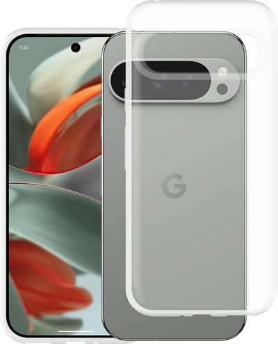Cazy hoesje geschikt voor Google Pixel 9 / 9 Pro Hoesje Siliconen - Flexibele Case - Transparant