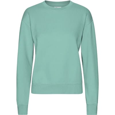 Dames sweatshirt met ronde hals Colorful Standard Classic Organic Seafoam Green