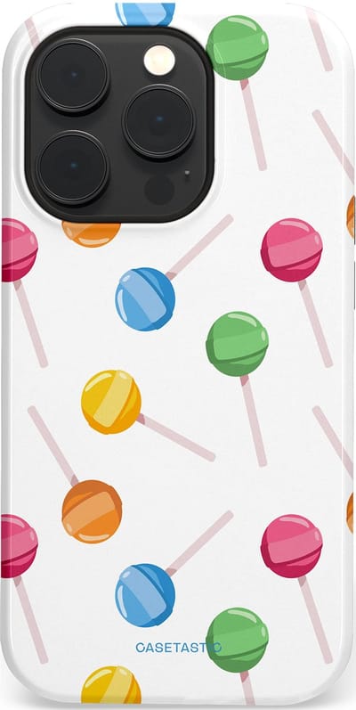 Casetastic Hoesje Geschikt voor Apple iPhone 14 Pro Magsafe - Stijlvolle Beschermende Duo-layer Case - Lollybom