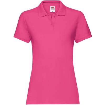 Damespolo Fruit of the Loom Premium