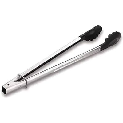 Lacor Serveertang - Rvs - 24 cm. - Zwart