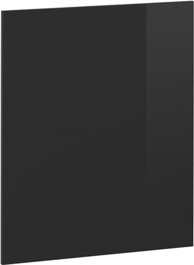 Vicco R-Line Keukenfront – 59.6 x 71.3 cm meubelfront voor de halfhoge ovenombouwkast Zwart hoogglans