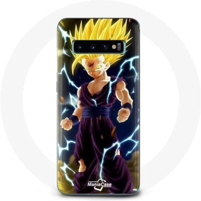 Hoesje voor Samsung Galaxy s10 edge Dragon ball z Super SSJ2 Gohan