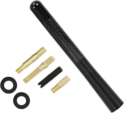 Auto Antenne - Dakradio Antenne - Verbeter Signaal - Compact Design - 4.7 Inch - Zwart