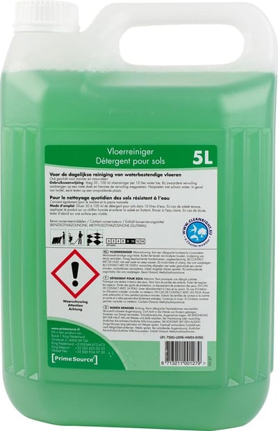 Primesource vloerreiniger | fles van 5 l