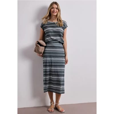 Midirok met zigzagpatroon