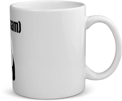 Akyol - panda met eigen naam koffiemok - theemok - Panda - panda liefhebbers - iemand die houdt van panda's - verjaardag - cadeau - kado - 350 ML inhoud