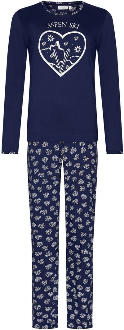 Rebelle - Aspen Ski - Pyjama - Katoen - Blauw - Maat 38