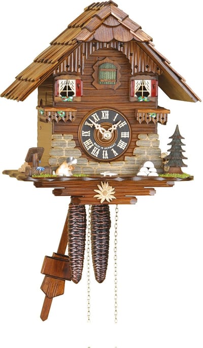 Trenkle - 8501 - Chalet-Koekoeksklok - 8-daags kettinguurwerk - Kuckuck Classic