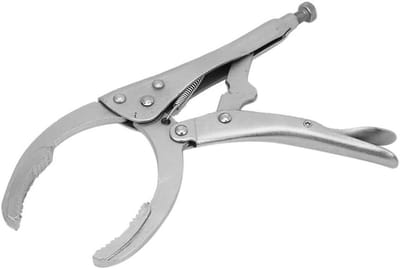 Verstelbare oliefiltertang - oliefilterverwijderingsgereedschap - 240 mm - auto - vergrendelingsgreep - verwijderingssleutel - gelegeerd staal