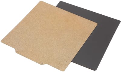 Dailygoods- Verenstaalplaat 200x200 mm - Dubbelzijdig Printplatform - Magnetische Bouwplaat - PEI Materiaal - Flexibel en Verwijderbaar - Geschikt voor 3D-printer