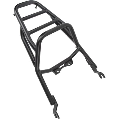 Porte-bagages arrière de moto, support de transport de marchandises polyvalent, support d'étagère black