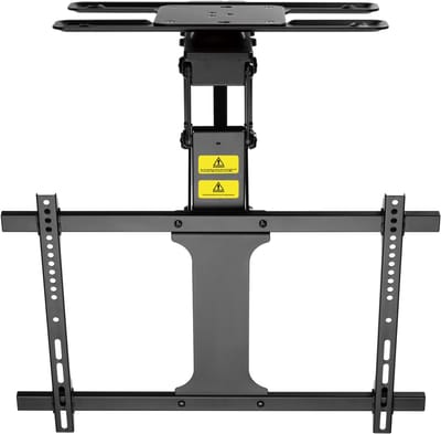 Wolff Mount Elektrische Plafondbeugel – Full Motion TV Beugel tot 75 inch – 35 kg Draagvermogen – VESA tot 600x400 – Bediening via App & Afstandsbediening