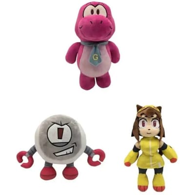 Nieuwe Gameoverse Pluche Anime Perifere Kit Gobbles Kaboodle Flappers Pluche Schattige Zachte Gevulde Kattenmeisje Pluchepop Speelgoed Cadeau