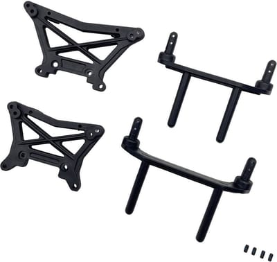 Reely RE-8378430 Reserveonderdeel Demperbrug/bodyhouder