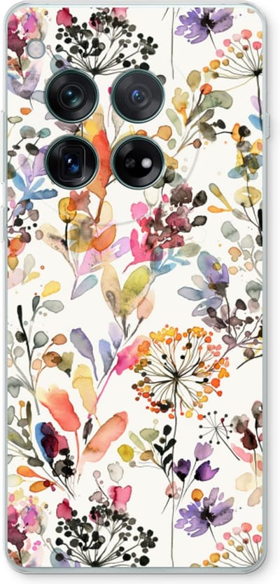 Case Company® - Hoesje geschikt voor OnePlus 12r hoesje - Wilde grassen - Soft Cover Telefoonhoesje - Bescherming aan alle Kanten en Schermrand