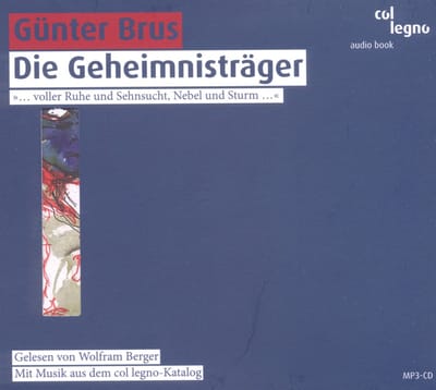 Wolfram Berger - Die Geheimnistrager (CD)